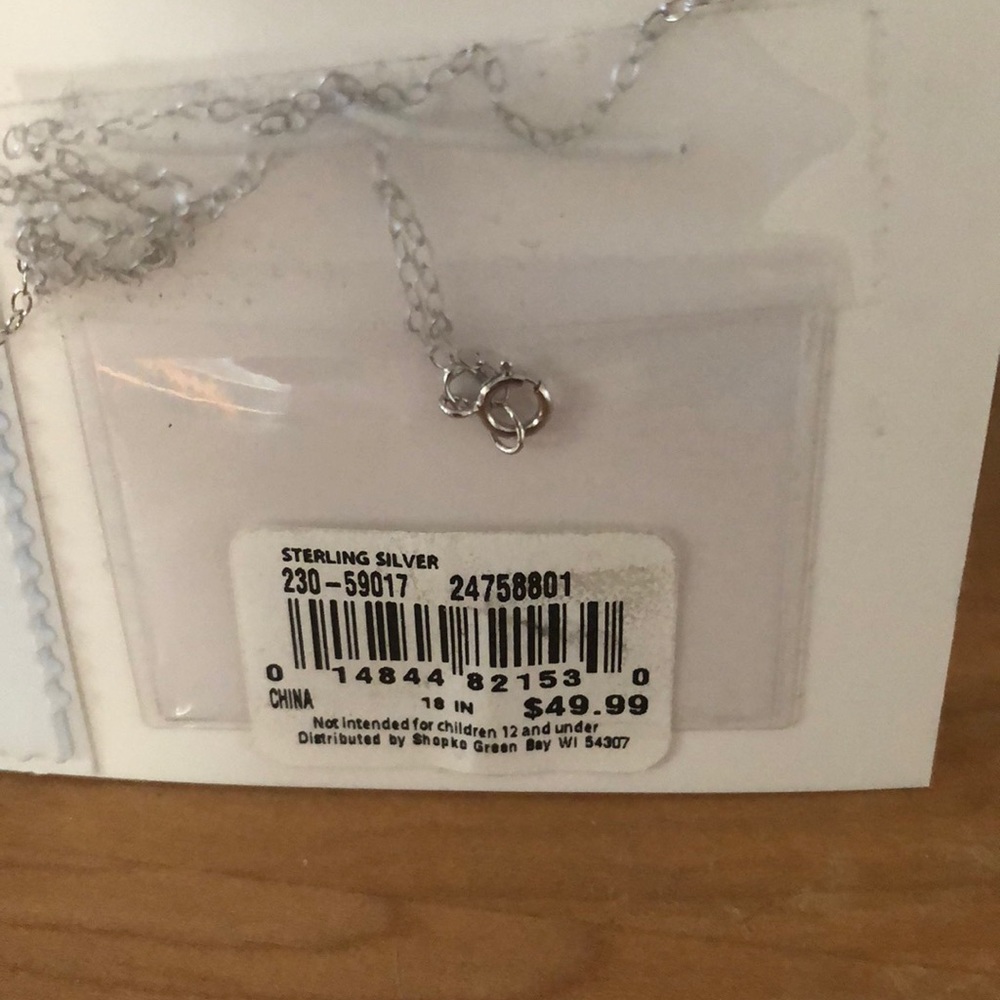 Sterling silver key necklace BFF - Picture 5 of 5